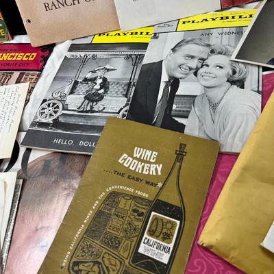 Epemera, magazines, paper