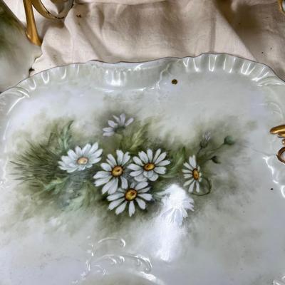 Hand Painted China, MCM racks and collectibles