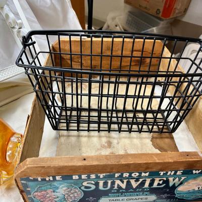 Hand Painted China, MCM racks and collectibles