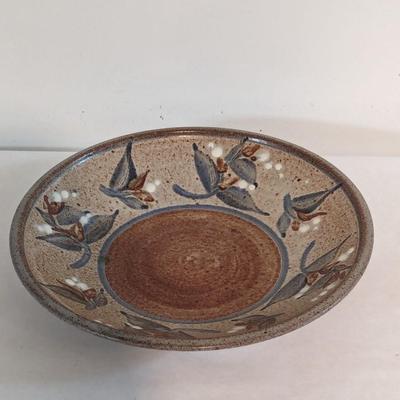 Decorative Signed Pottery Bowl