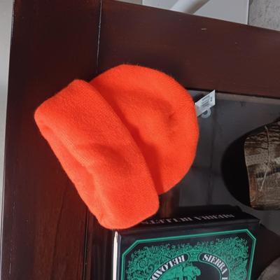 BOOKS ON RELOADING, BALL CAPS, KNIT HAT AND MESS KIT