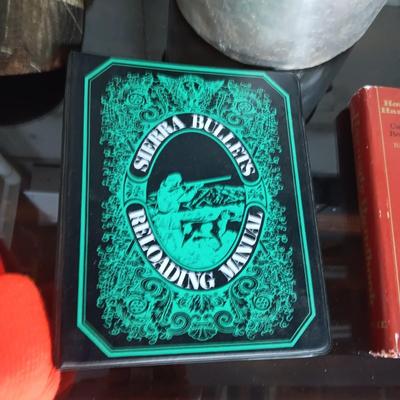 BOOKS ON RELOADING, BALL CAPS, KNIT HAT AND MESS KIT