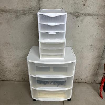 3 DRAWER ORGANIZERS