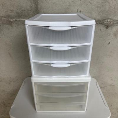 3 DRAWER ORGANIZERS