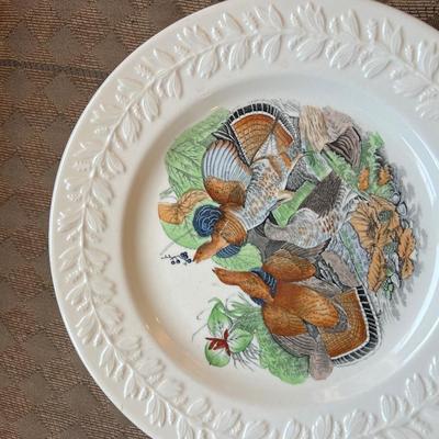 Bird dinner plates