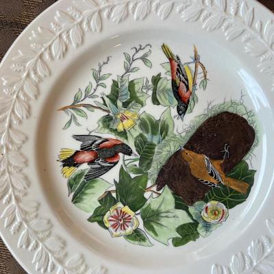 Bird dinner plates