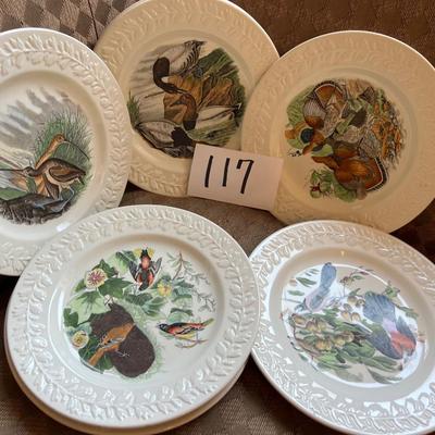 Bird dinner plates