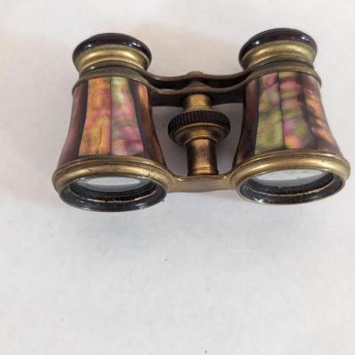 Antique Opera Glasses/binoculars LEFILS PARIS Mother of Pearl And Brass