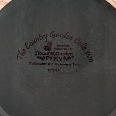 The Country Garden Stoneware Collection Bowls