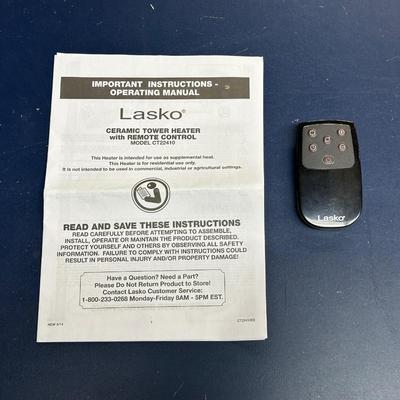 HONEYWELL HUMIDIFIER & LASKO CERAMIC HEATER W/REMOTE