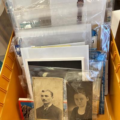 Massive antique paper lot Ephemera