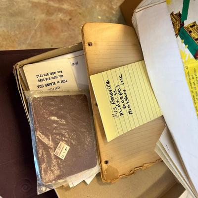 Massive antique paper lot Ephemera