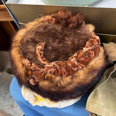 Wool Fedoras, Fur hat, Hat Boxes, 1955 medical framed photos