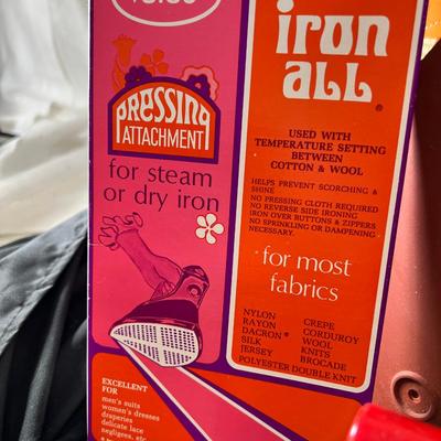professional steam iron with tank and rest portable ironing board