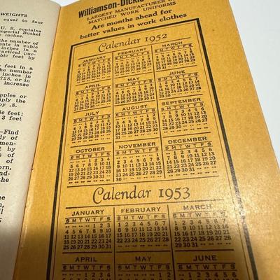 1952 Dickies Handout