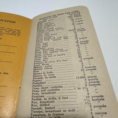 1952 Dickies Handout