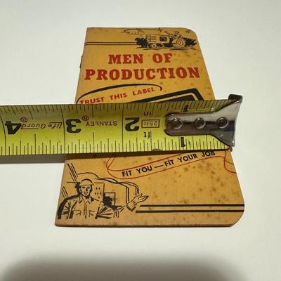 1952 Dickies Handout
