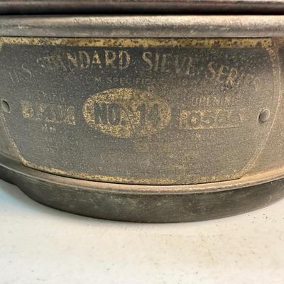 Antique Mining Sieves