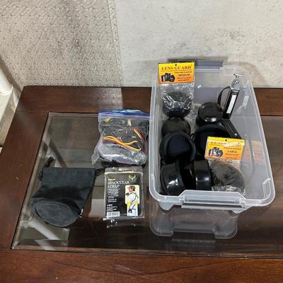 BINOCULAR STRAP, CAMERA LENS GUARDS & MORE