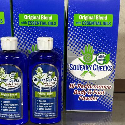 SQUEAKY CHEEKS BODY AND FOOT POWDER