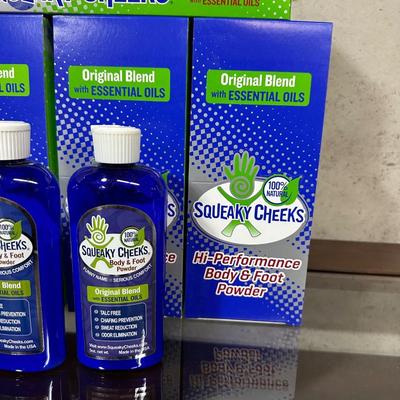SQUEAKY CHEEKS BODY AND FOOT POWDER