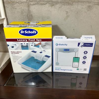 LUXURY FOOT SPA & SMART BODY WEIGHT SCALE