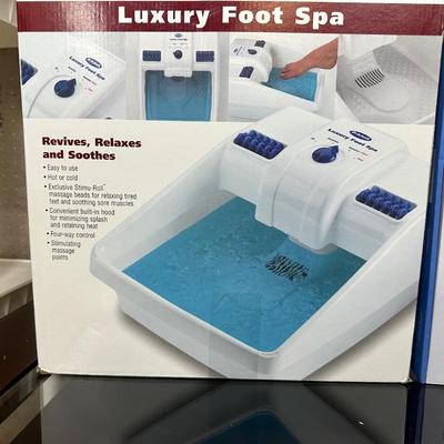 LUXURY FOOT SPA & SMART BODY WEIGHT SCALE
