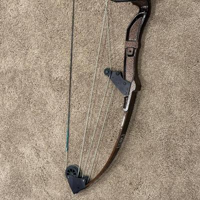 WHITETAIL HUNTER THE BEAR COMPOUND BOW AND EASTON 2018 GAMEGETTER ARROWS