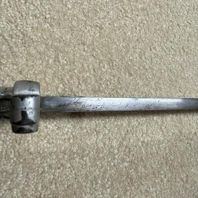 1871 CHASSEPOT BAYONET