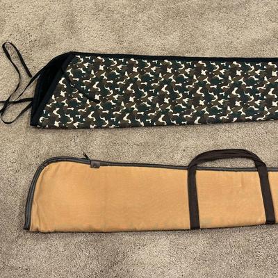 2 SOFT SIDED GUN CASES