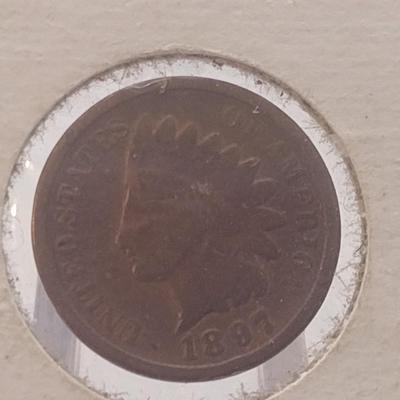 1897 U. S. Mint Indian Head One Cent (#48)