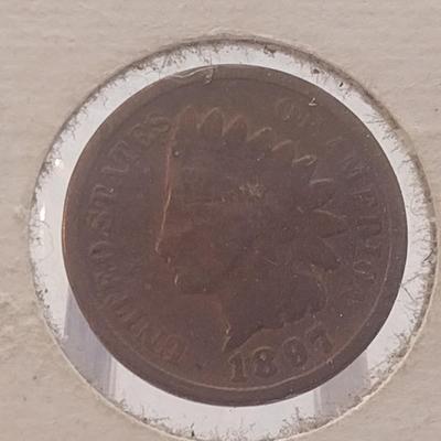 1897 U. S. Mint Indian Head One Cent (#48)