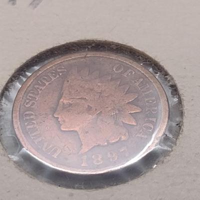 1897 U. S. Mint Indian Head One Cent (#48)
