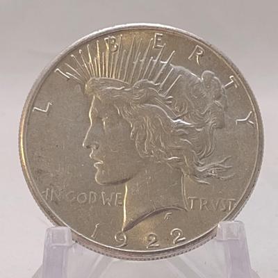 1922-S U. S. Mint Silver Peace Dollar (#50)