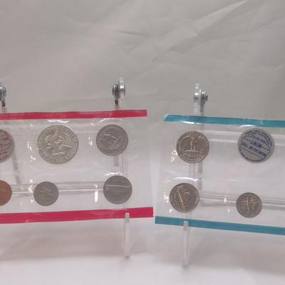 Set of Four 1969 U. S. Mint Uncirculated Coin Sets (#53)