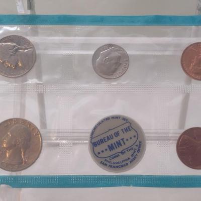 Set of Four 1969 U. S. Mint Uncirculated Coin Sets (#54)