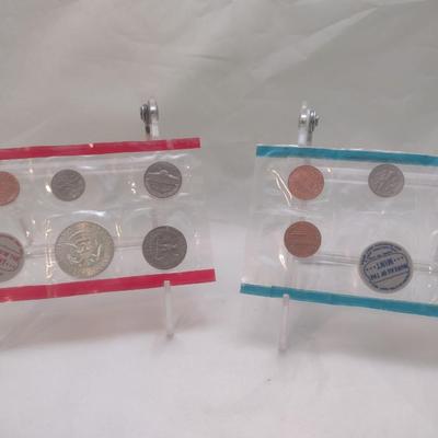 Set of Four 1970 U. S. Mint Uncirculated Coin Sets (#59)