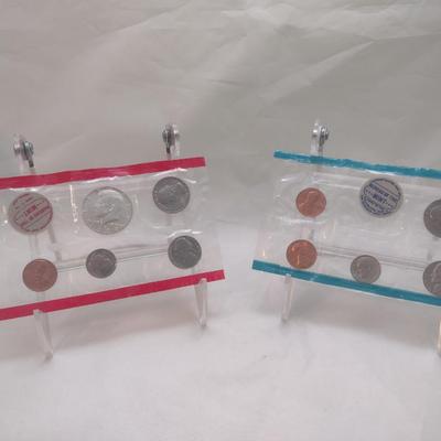 Set of Four 1970 U. S. Mint Uncirculated Coin Sets (#59)