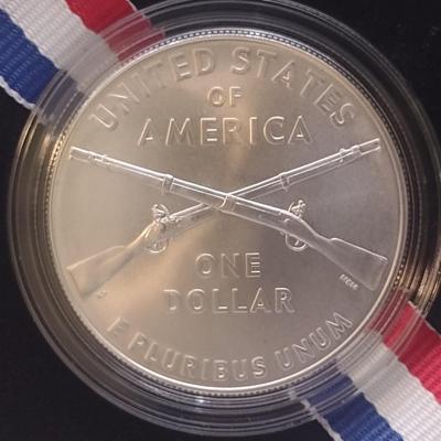 2012 U. S. Mint Infantry Soldier Silver Dollar Uncirculated Coin (#60)