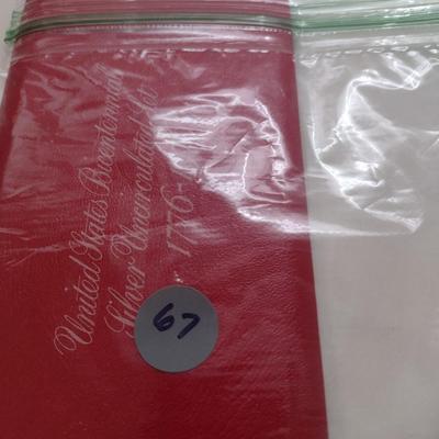 1976 U. S. Mint Bicentennial Silver Uncirculated Coin Set (#67)