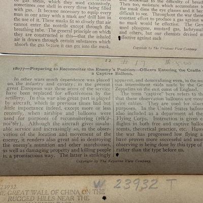 Keystone View Company Photographs of Soldiers