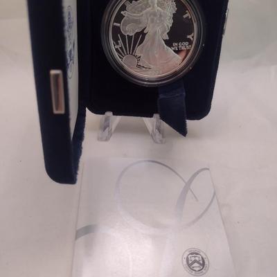 2004 U. S. Mint American Eagle Silver Dollar Proof Coin (#90)