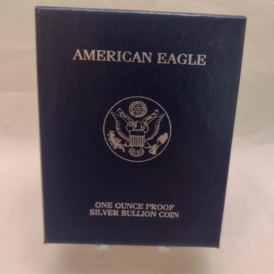 2004 U. S. Mint American Eagle Silver Dollar Proof Coin (#92)