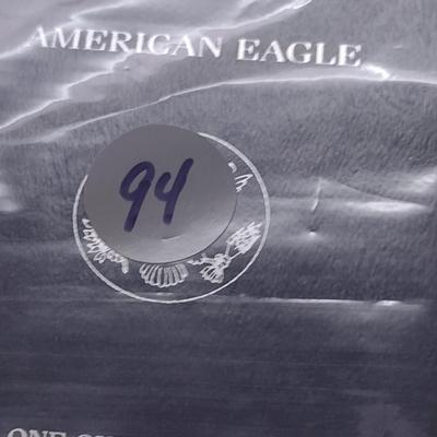 2006 U. S. Mint American Eagle Silver Dollar Proof Coin (#94)
