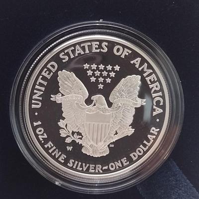 2006 U. S. Mint American Eagle Silver Dollar Proof Coin (#95)