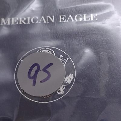 2006 U. S. Mint American Eagle Silver Dollar Proof Coin (#95)