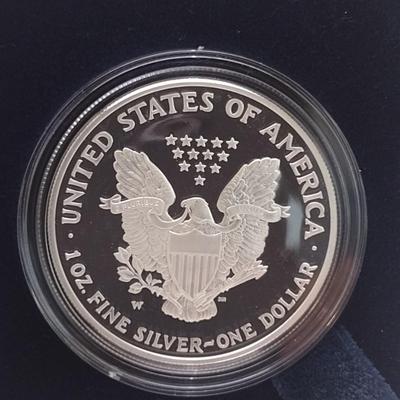 2006 U. S. Mint American Eagle Silver Dollar Proof Coin (#96)
