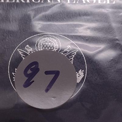 2006 U. S. Mint American Eagle Silver Dollar Proof Coin (#97)
