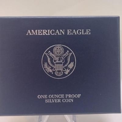 2008 U. S. Mint American Eagle Silver Dollar Proof Coin (#102)