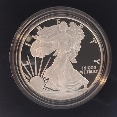 2010 U. S. Mint American Eagle Silver Dollar Proof Coin (#107)